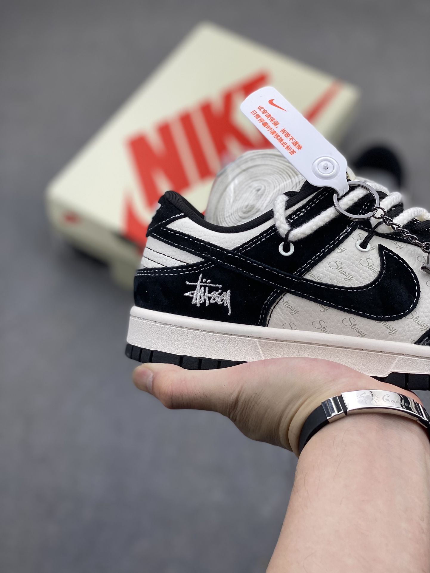 Nike Stussy Dunk Low Black