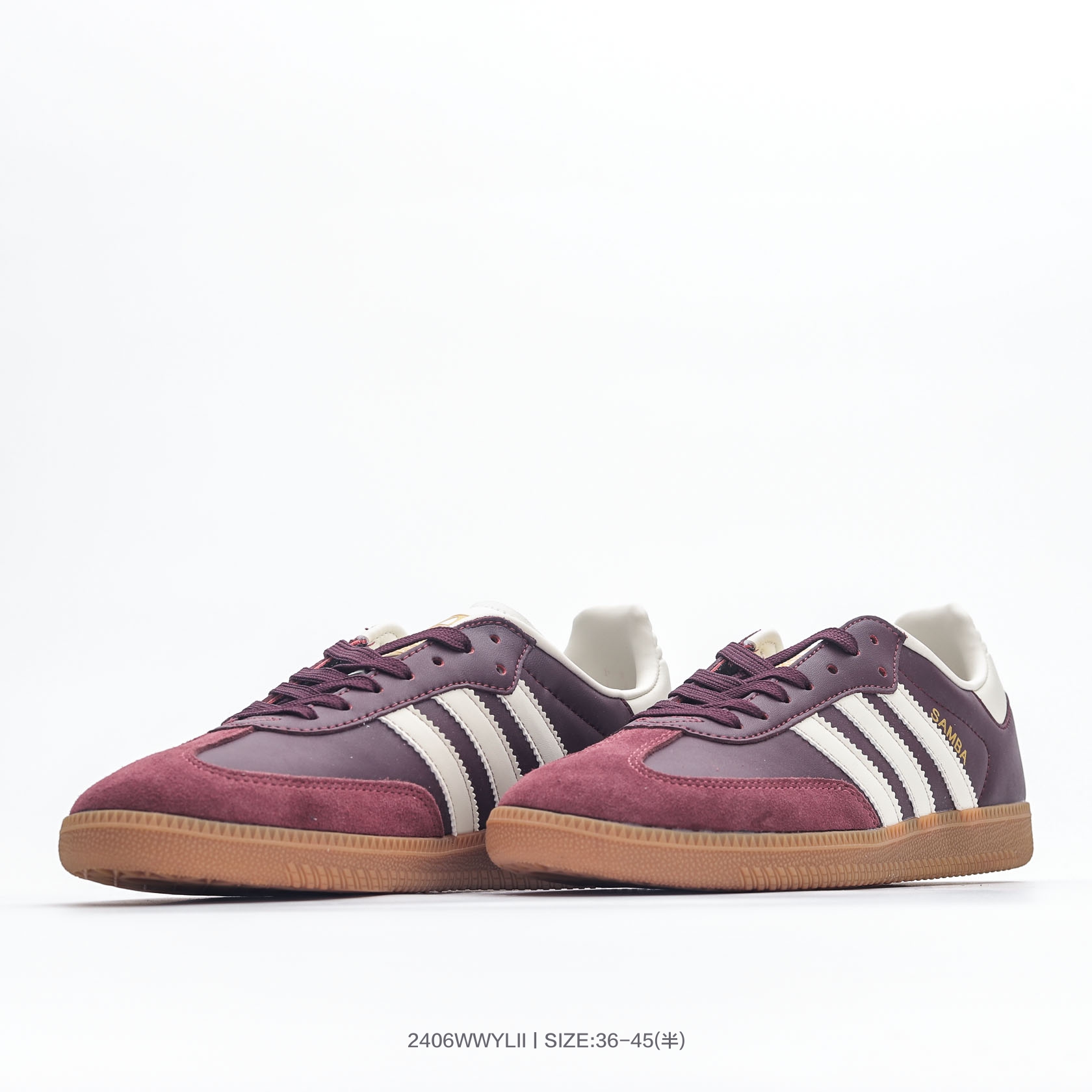 Adidas Samba Vegan Retro Sneakers Purple