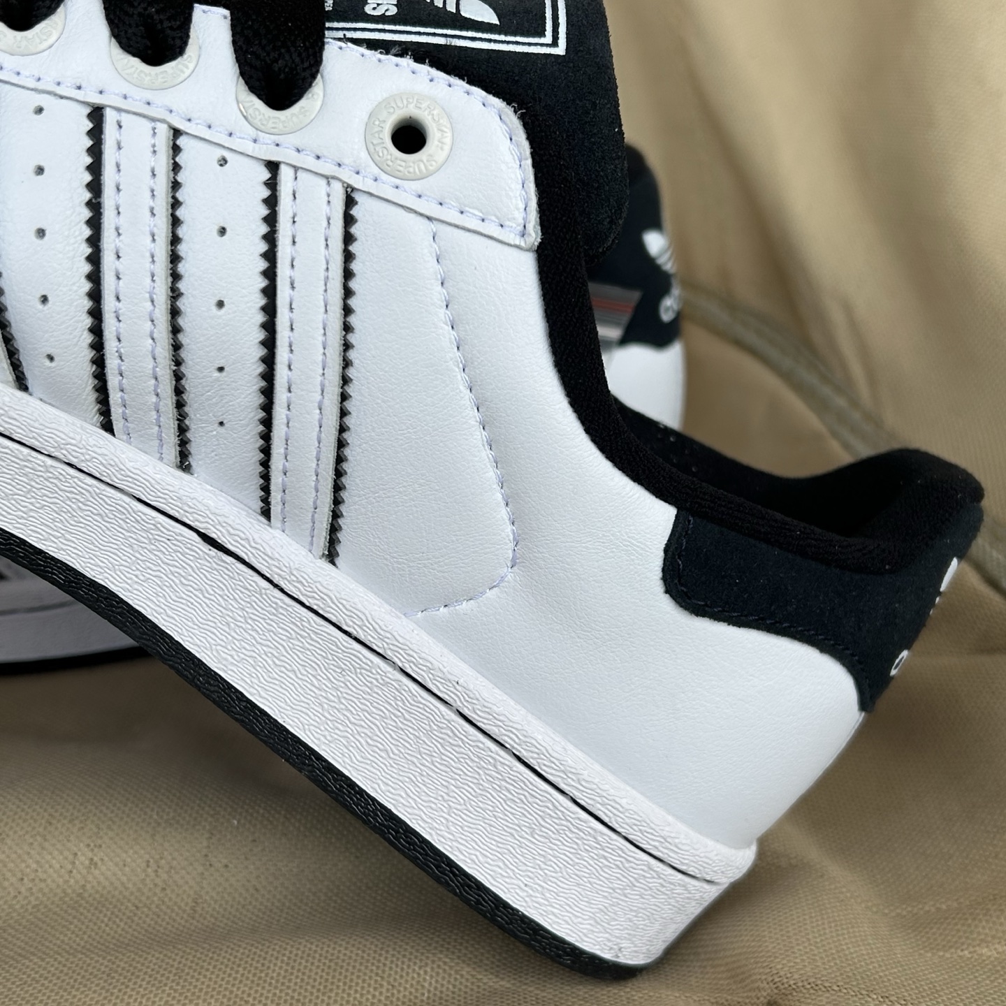 Adidas Originals Superstar Leather Sneakers White/Black