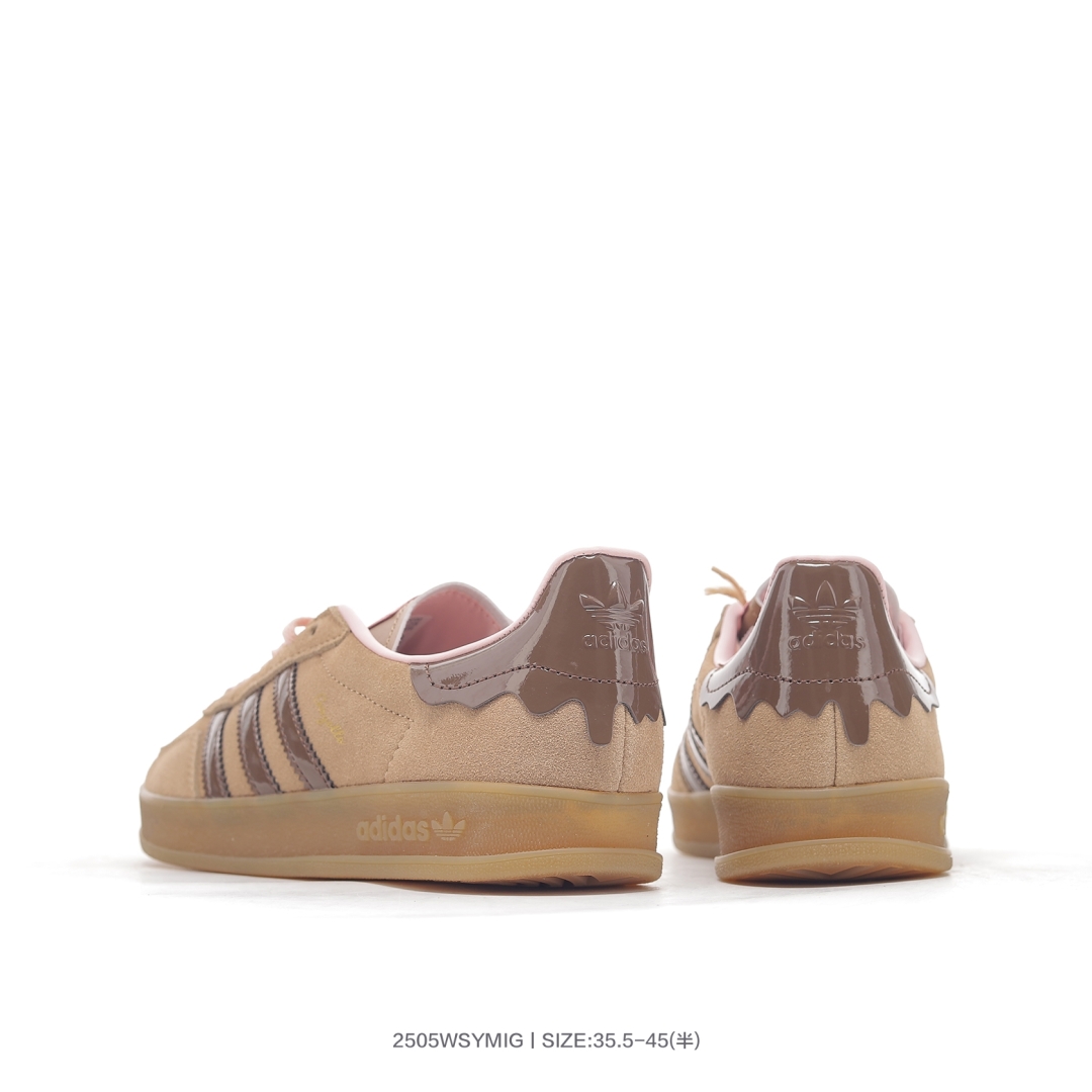 Adidas Gazelle Indoor Trainers Oat Brown
