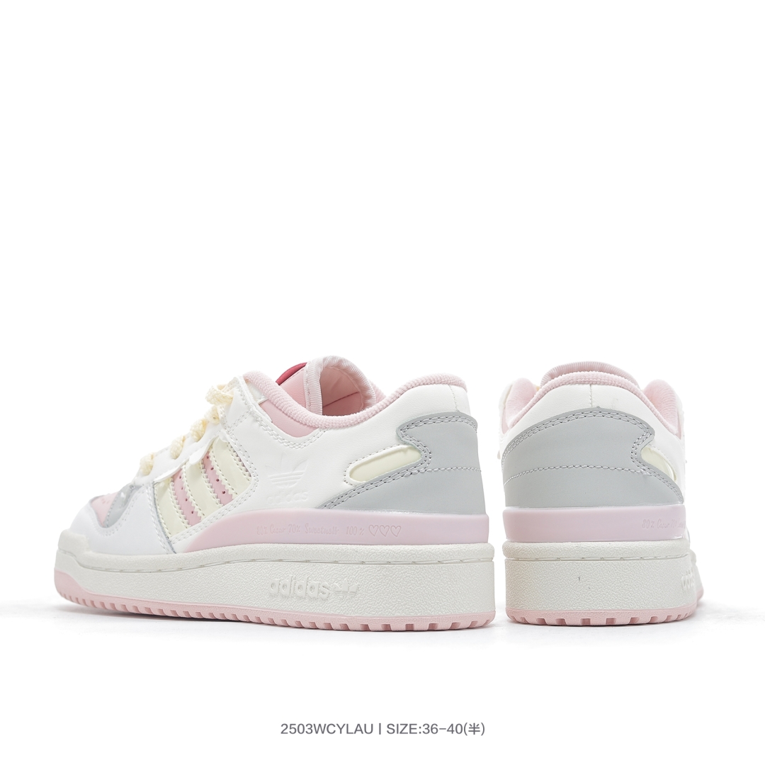Adidas Forum Low Sneaker Pink/White