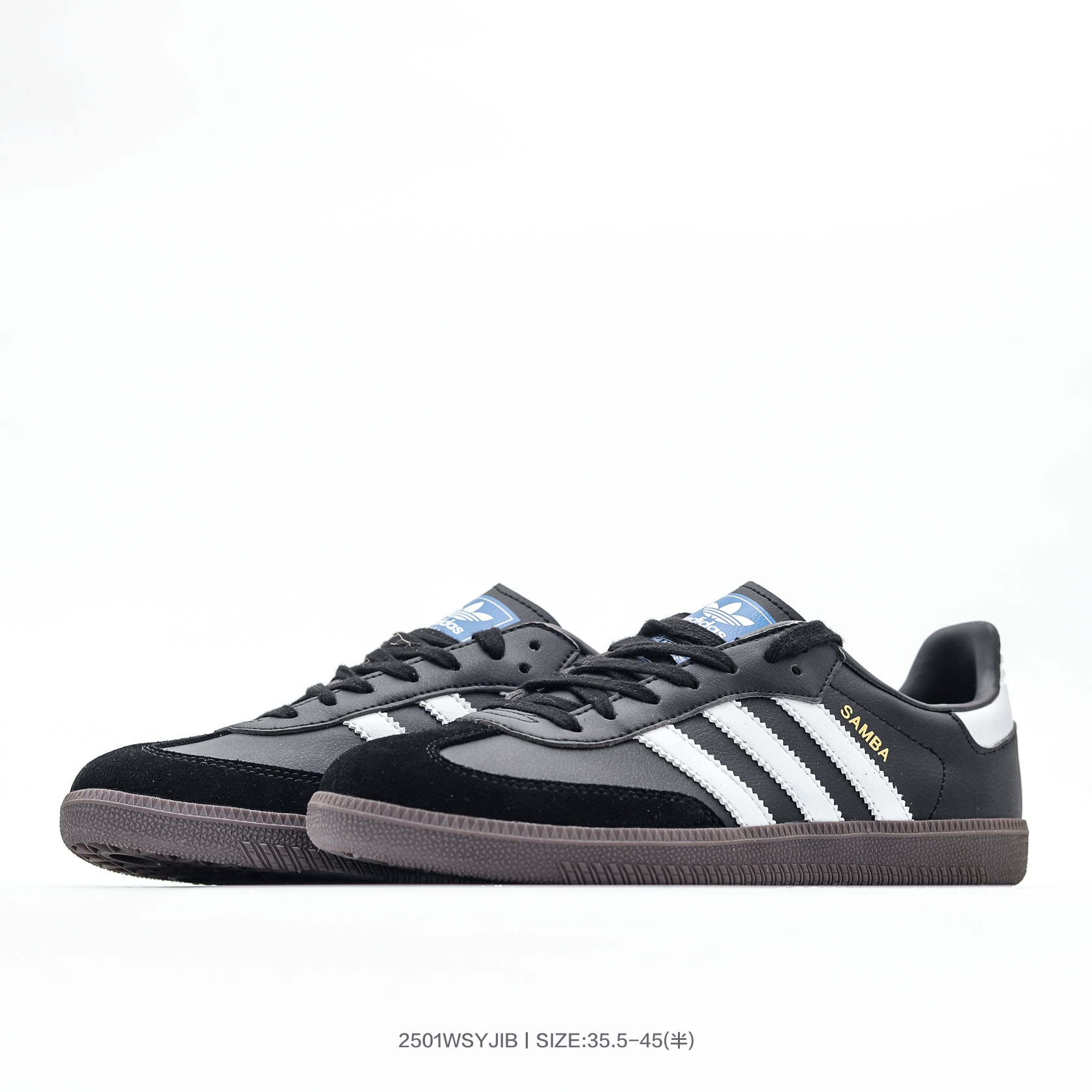 Adidas Originals Samba Vegan OG Sneakers Black/White