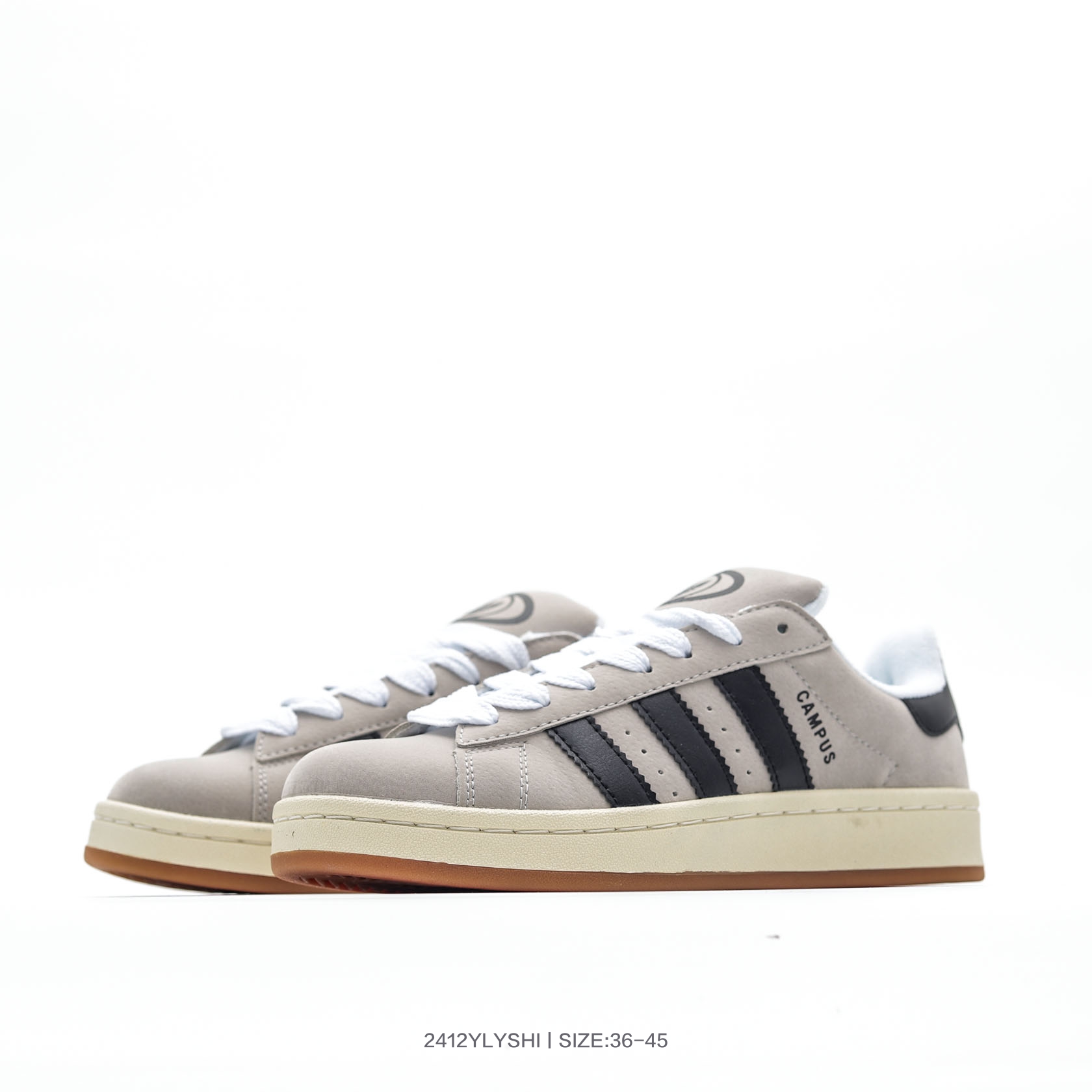 Adidas Originals Campus 00s Low-Top Skate Shoes Grey