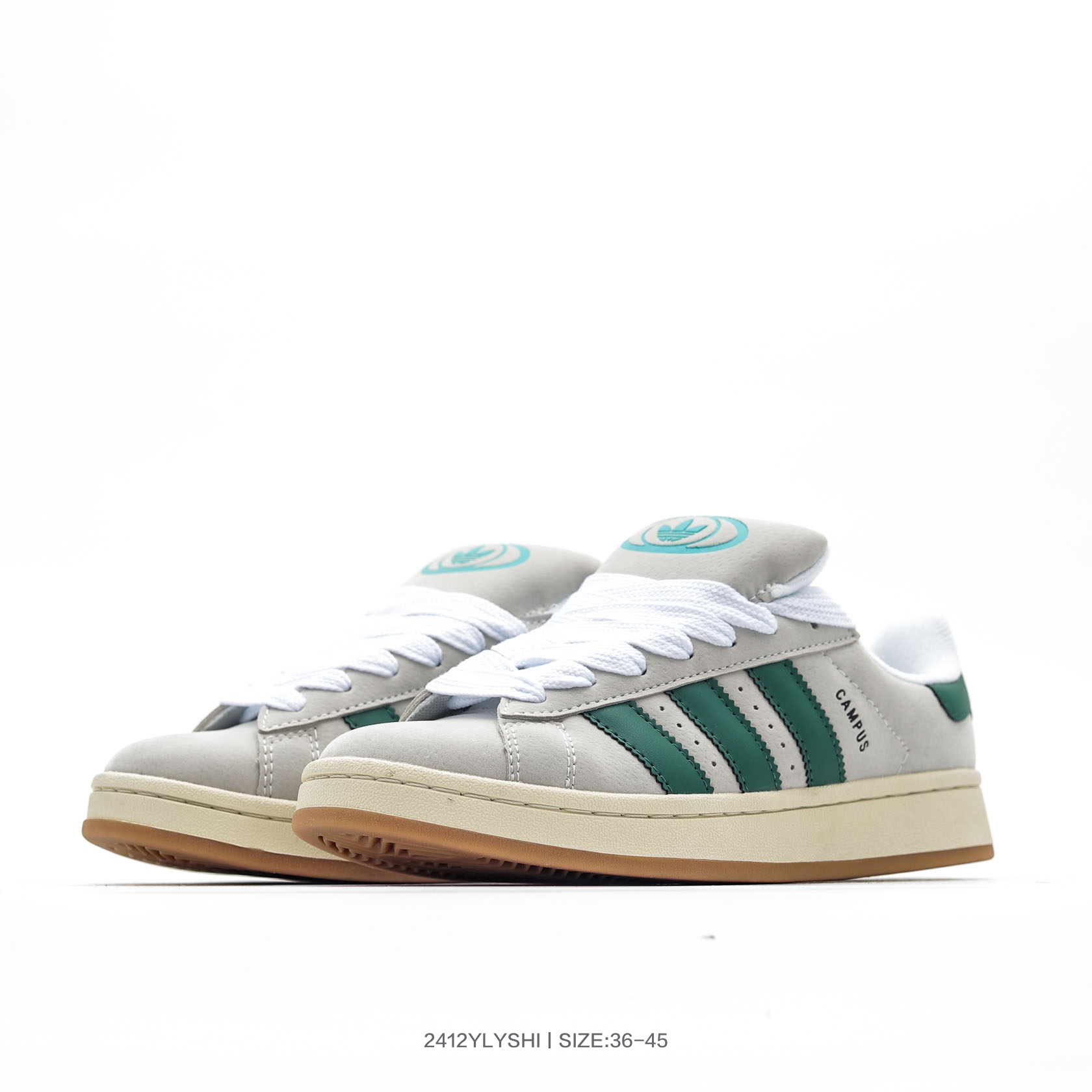 Adidas Originals Campus 00s Low Sneakers Grey/Green