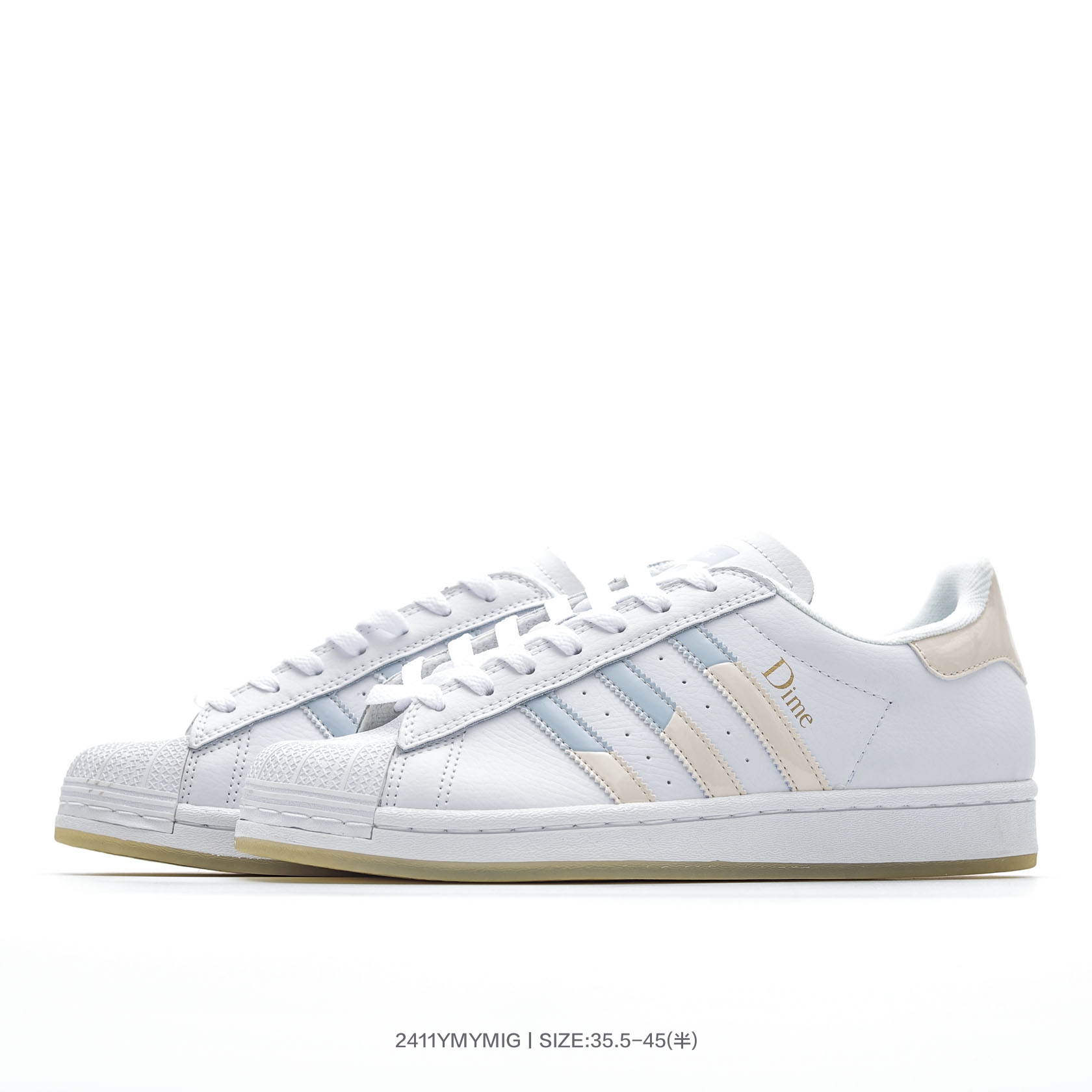 Adidas Dime Superstar ADV Low Sneakers White
