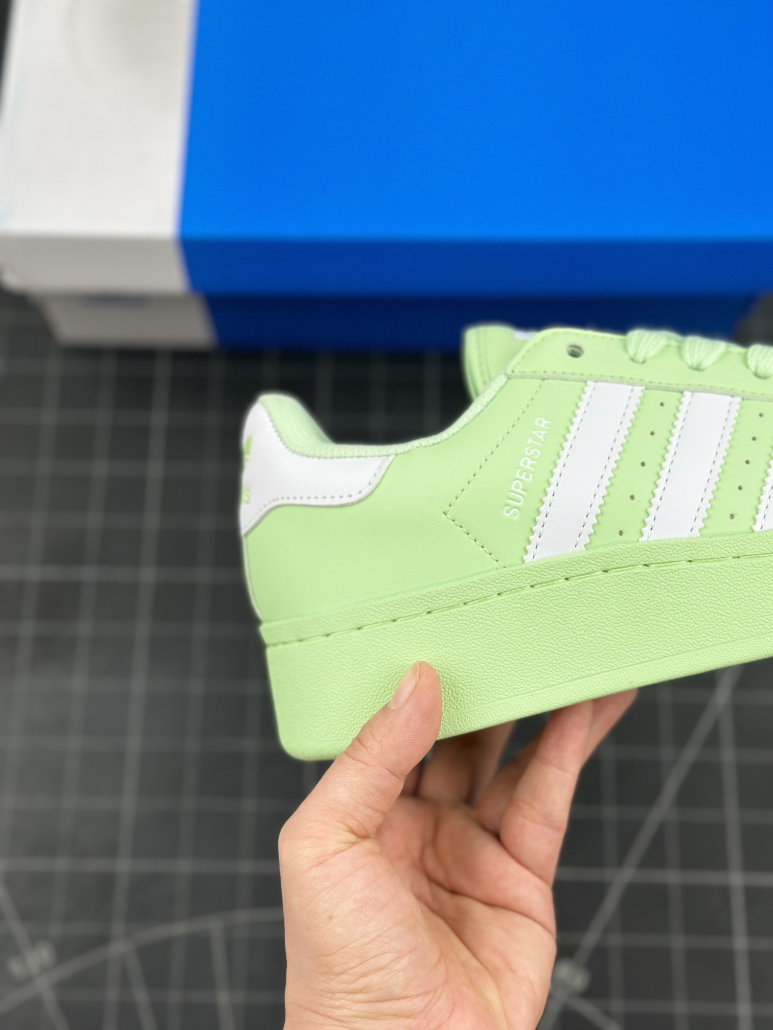 Adidas Originals Superstar XLG Platform Sneakers Green