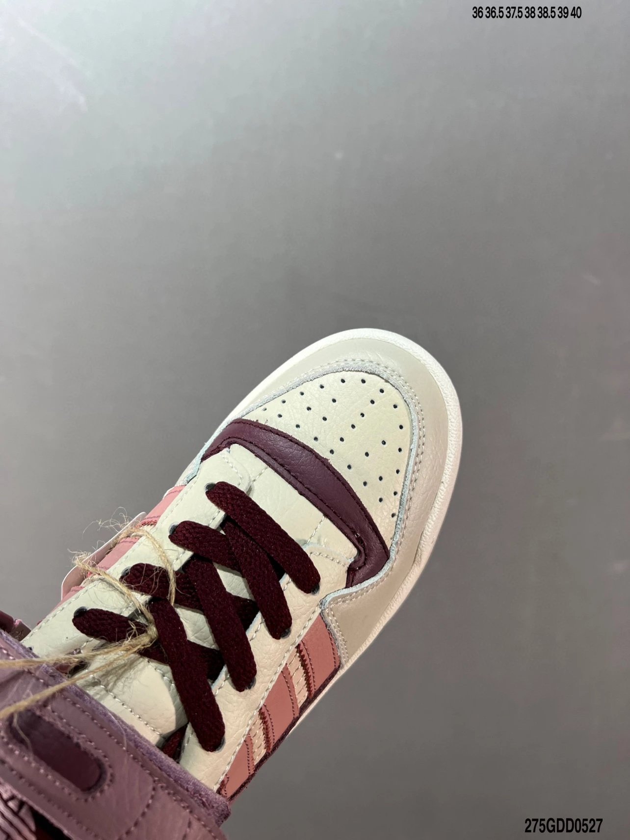 Adidas Originals Forum 84 Low Burgundy Pink