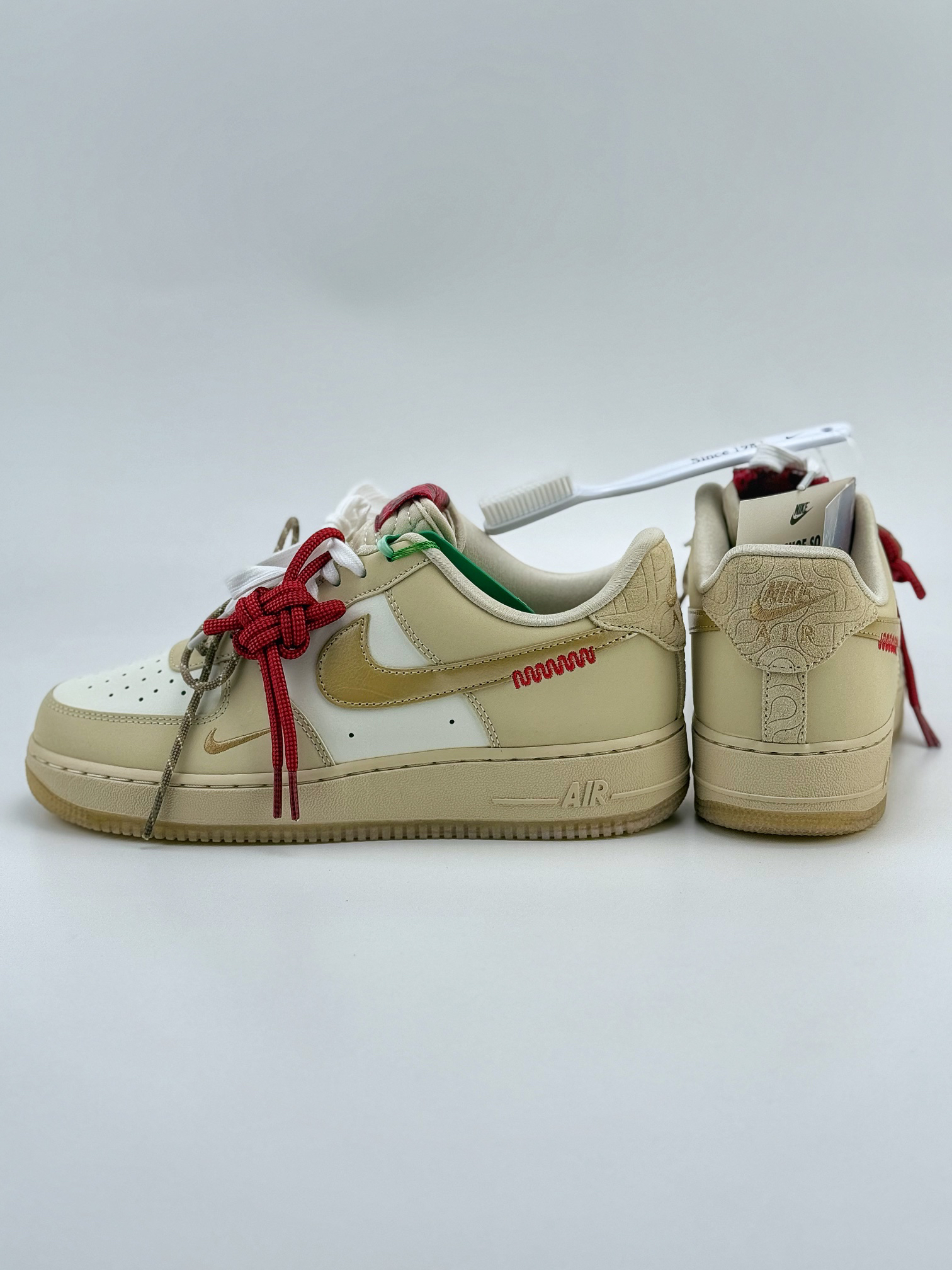 Nike Air Force 1 Low 07 CNY Snake Year Tan