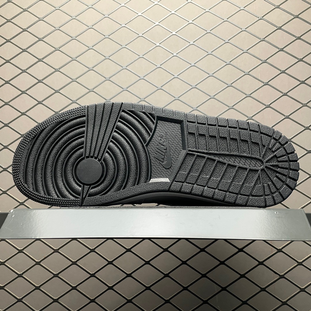 Jordan Air Jordan 1 Mid Leather Sneakers White/Black