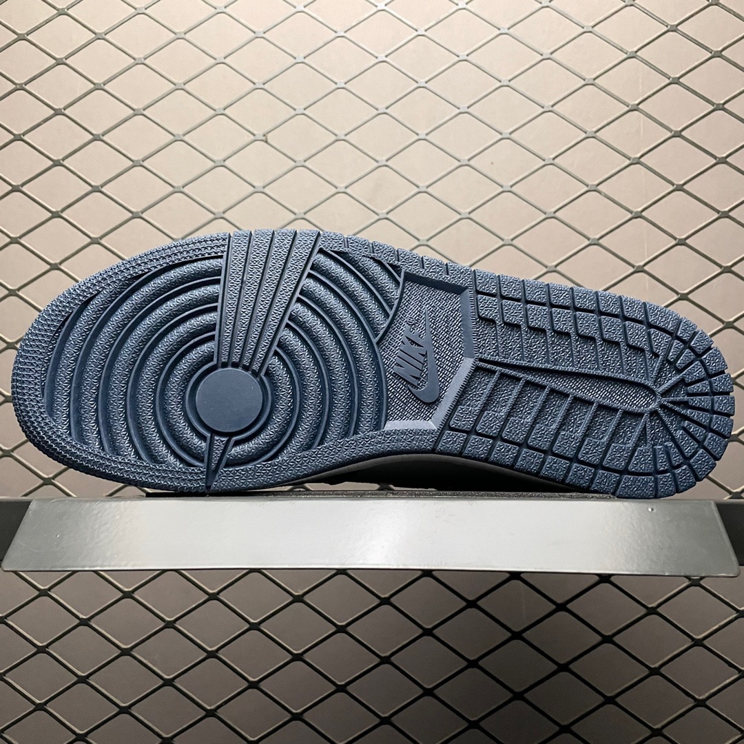 Jordan Air Jordan 1 Mid Dark Team Navy/White
