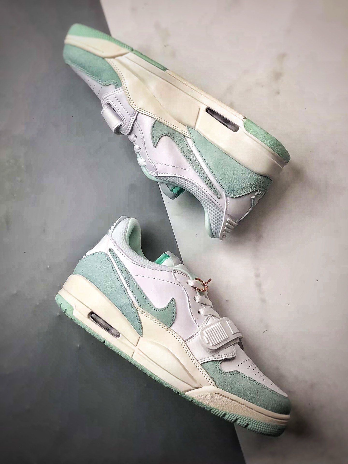 Jordan Legacy 312 White Green Sneakers