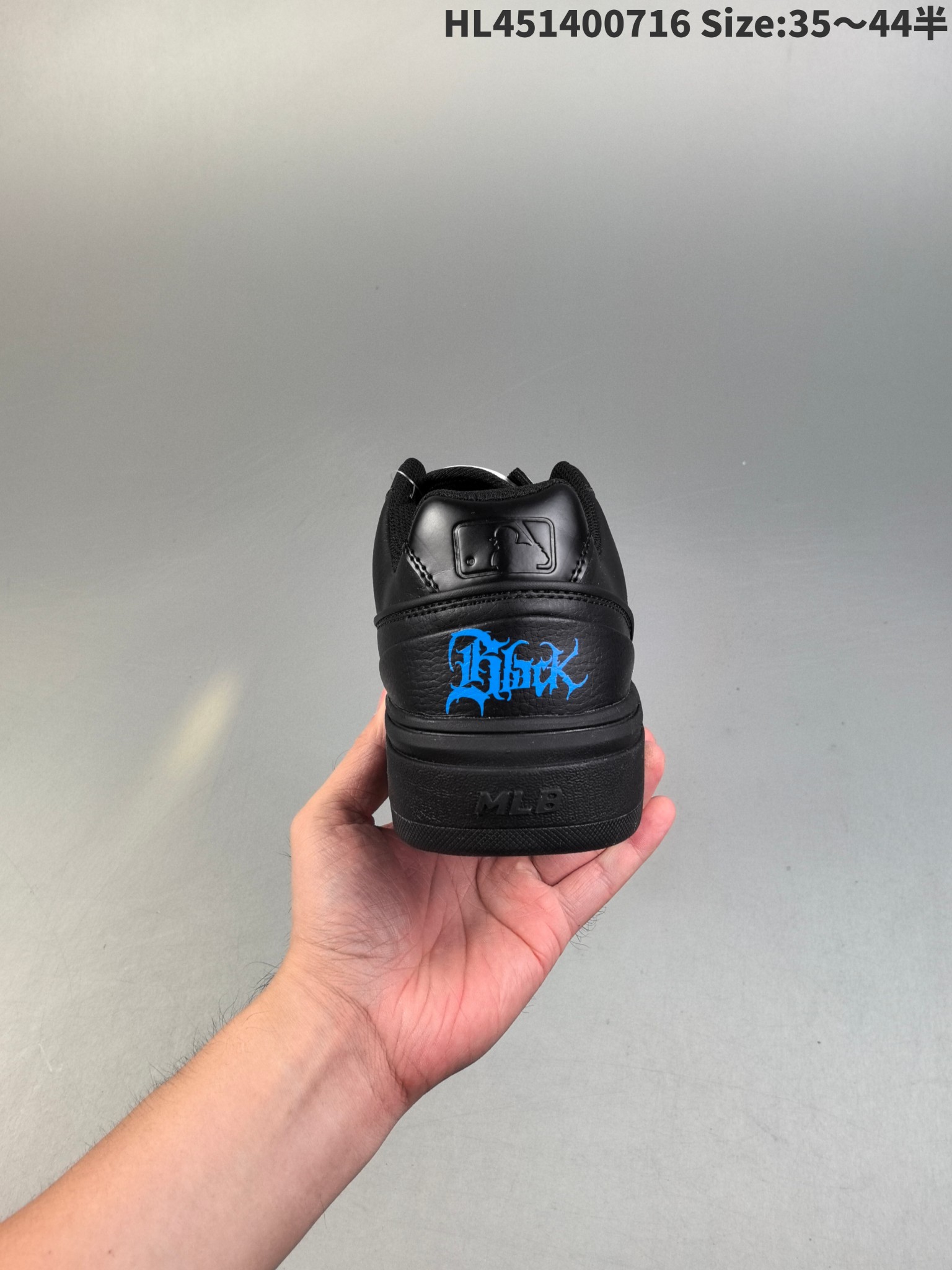 MLB Chunky Liner PU Sneaker Black/Blue