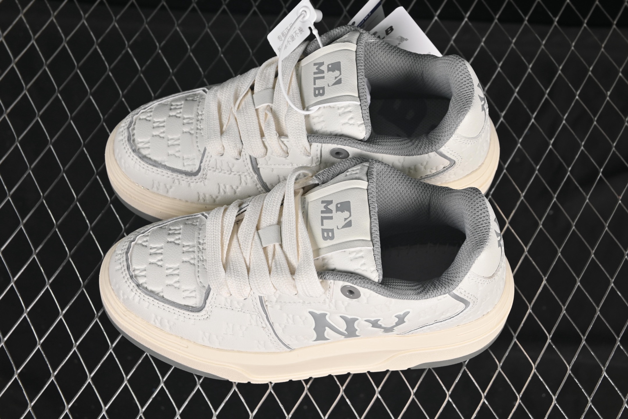 MLB NY Bigball Chunky Sneakers White/Grey
