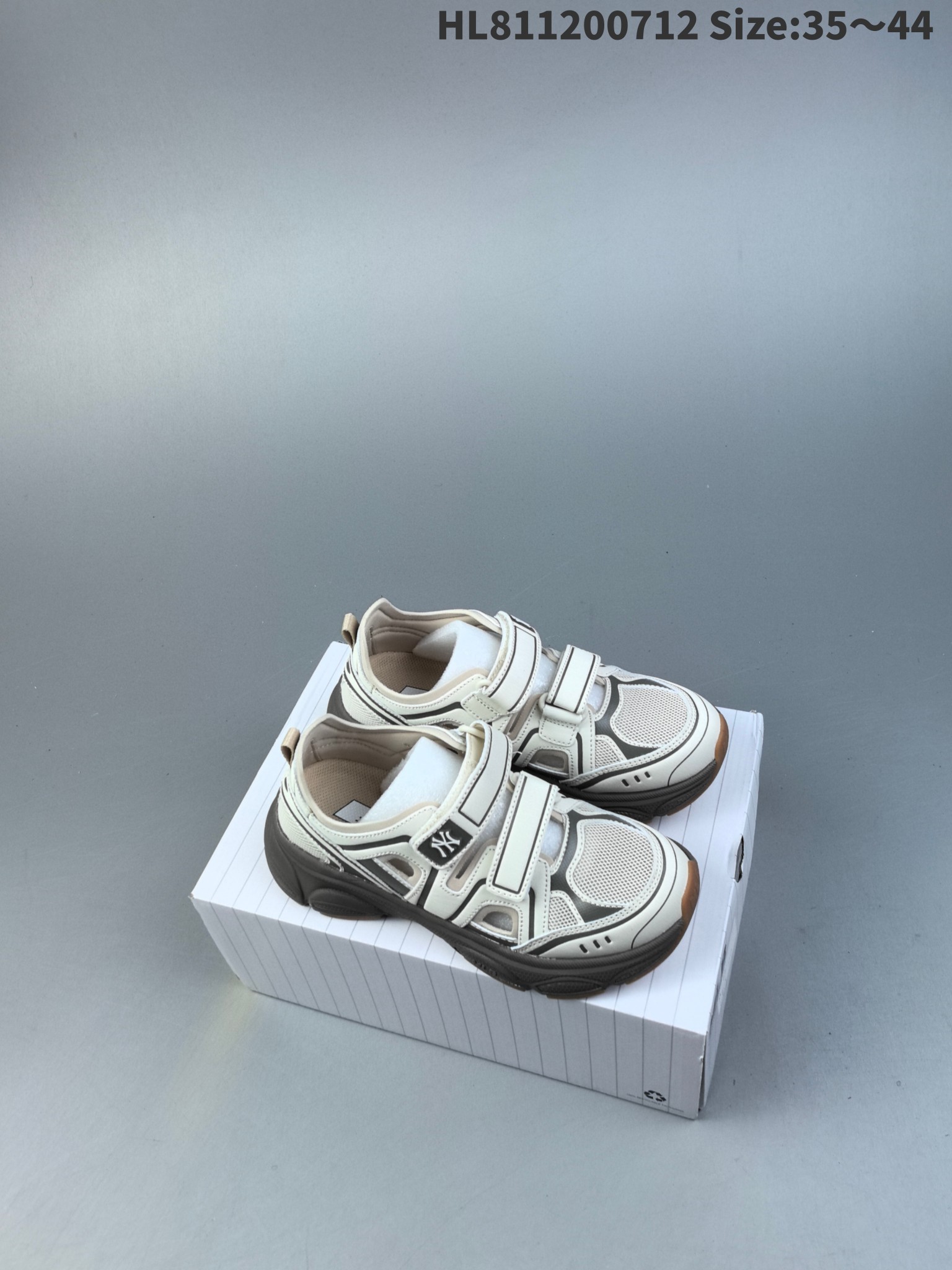 MLB NY Chunky Velcro Low-Top Sneakers Multicolor