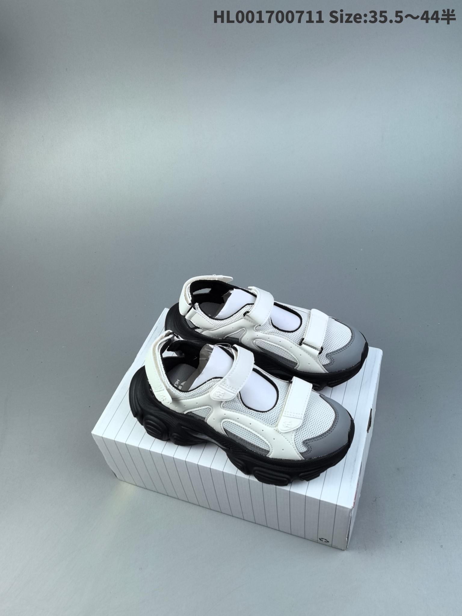 MLB NY Chunky Sandals White Pink