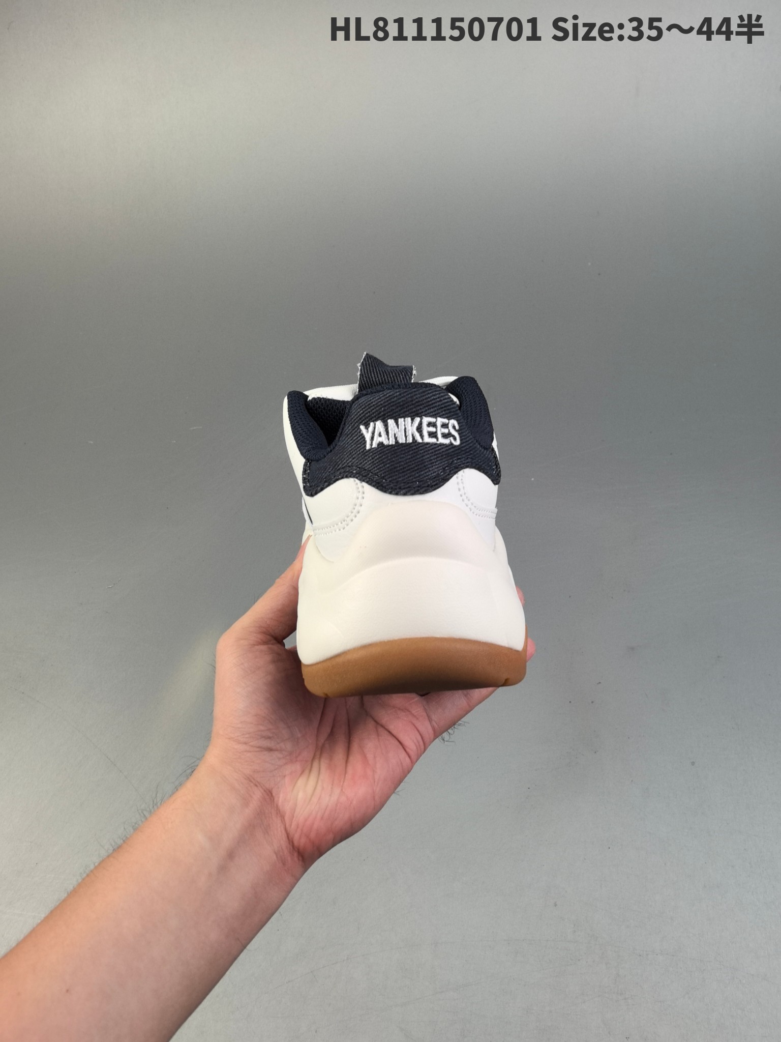 MLB Bigball Chunky Curve Sneakers White/Black