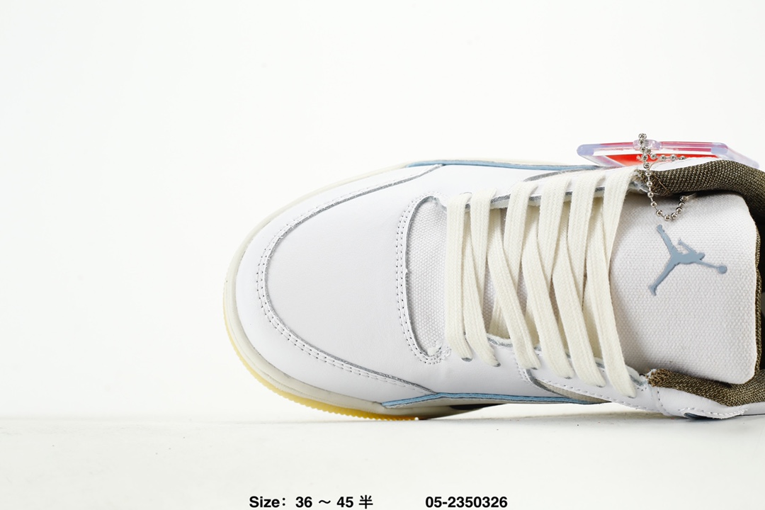 Jordan Flight Court Low Retro Sneakers White/Gray