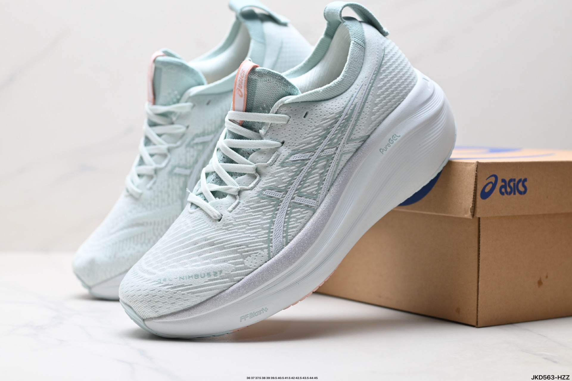 Asics Gel-Nimbus 27 Cushioned Runner Shoes Blue