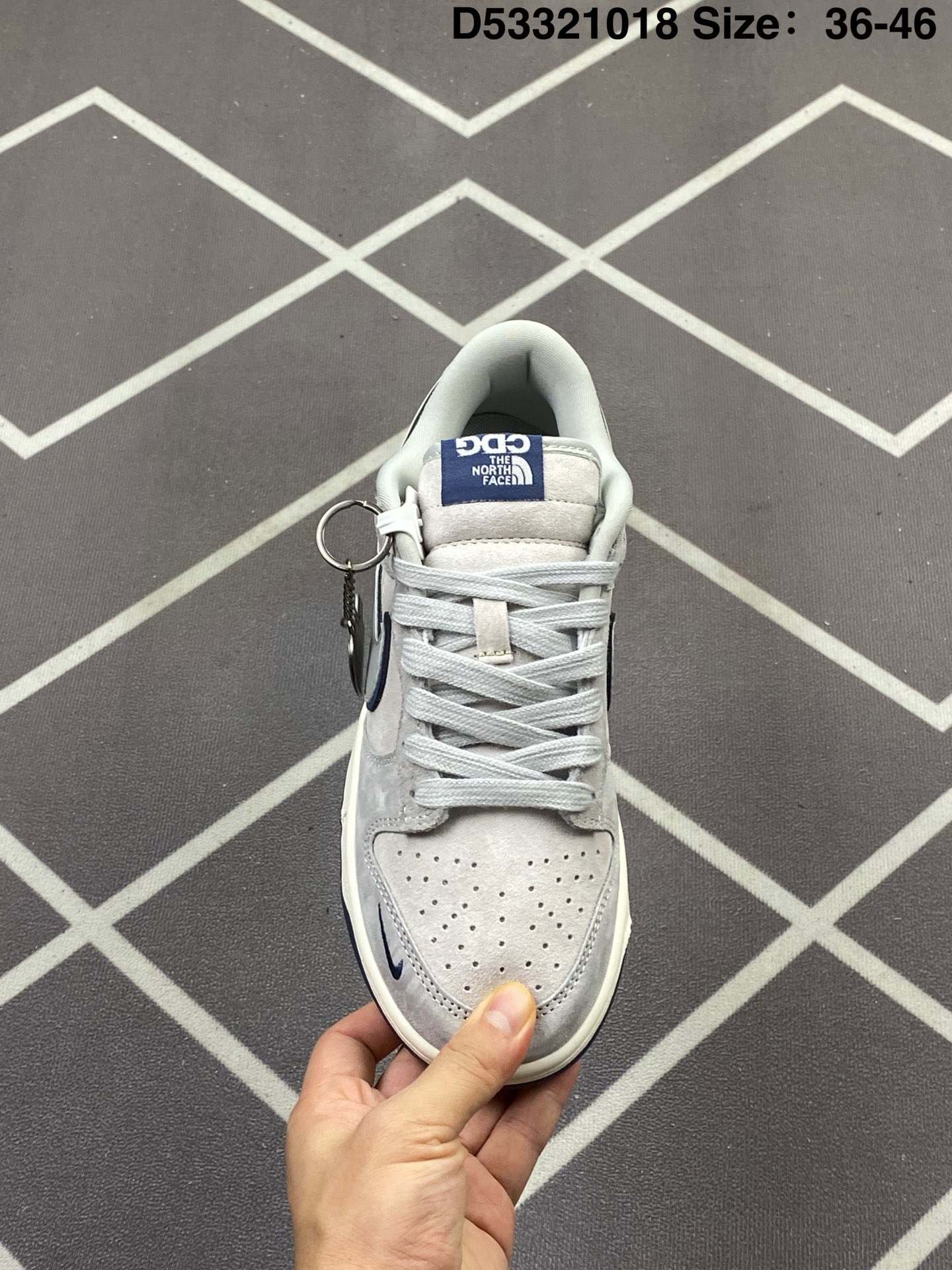 Nike Dunk Low SB Skate Shoes Grey Blue