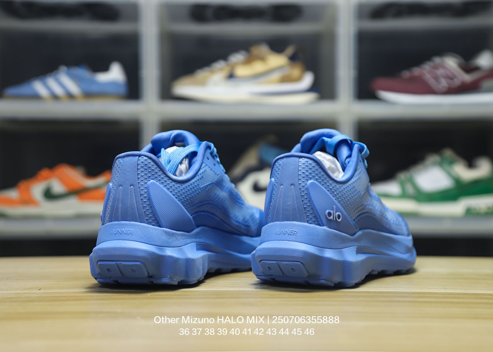Mizuno HALO MIX Wave Runner Shoes Blue
