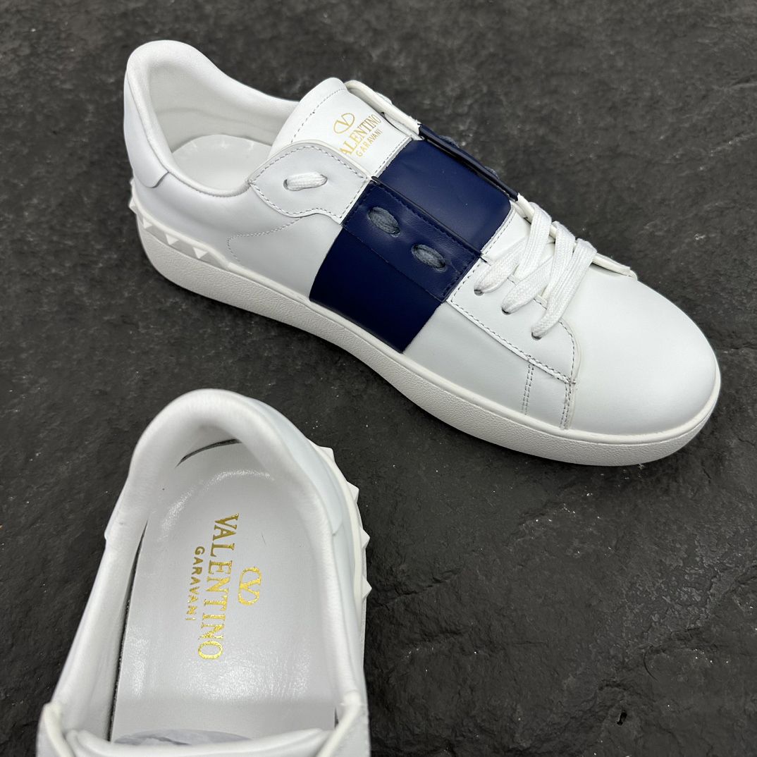 Valentino VLTN Strap Sneakers White/Navy