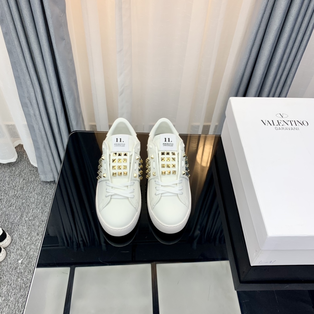 Valentino VLTN Stud Sneaker White