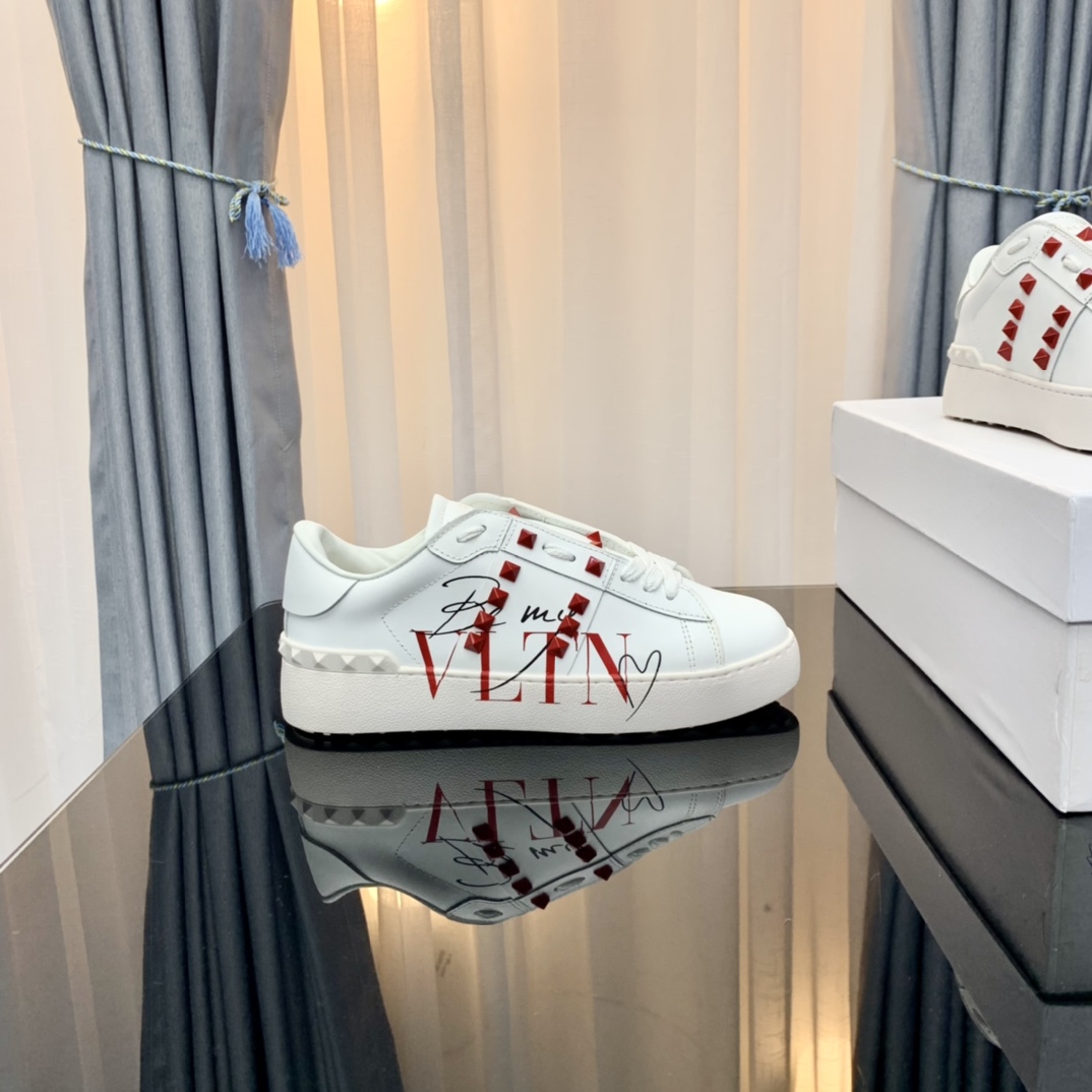 Valentino VLTN Studded Sneakers White