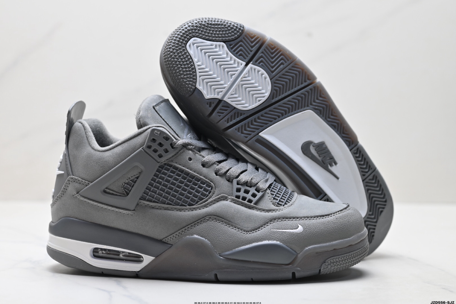 Jordan Air 4 Retro Mid Sneakers Grey
