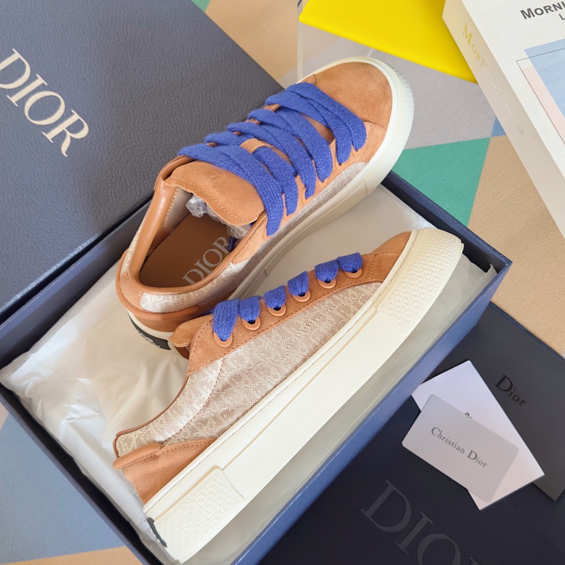 Dior B33 Oblique Sneakers Khaki