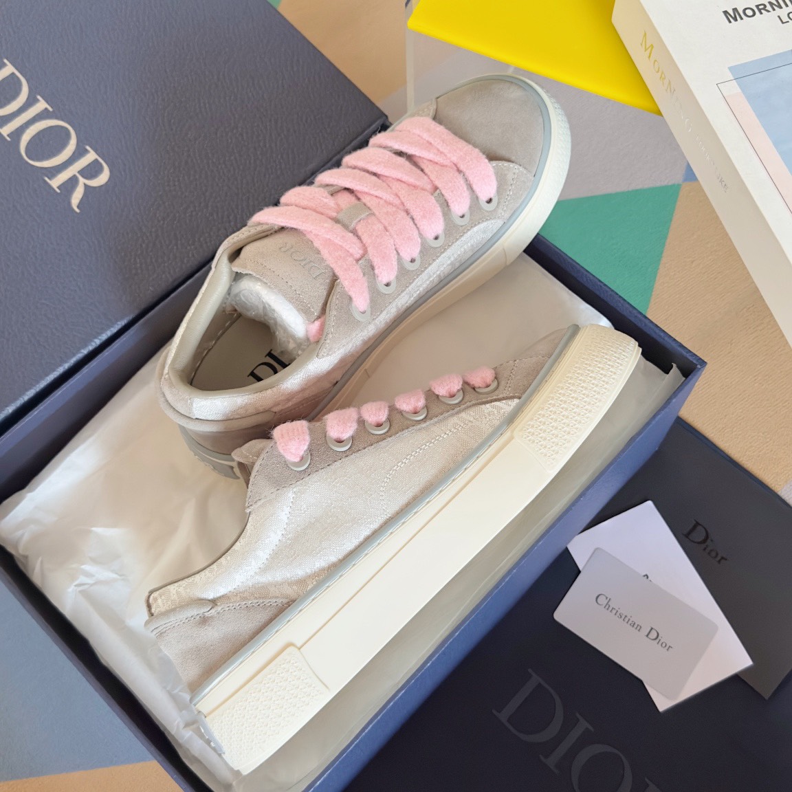 Dior B33 Oblique Sneaker Grey/Pink