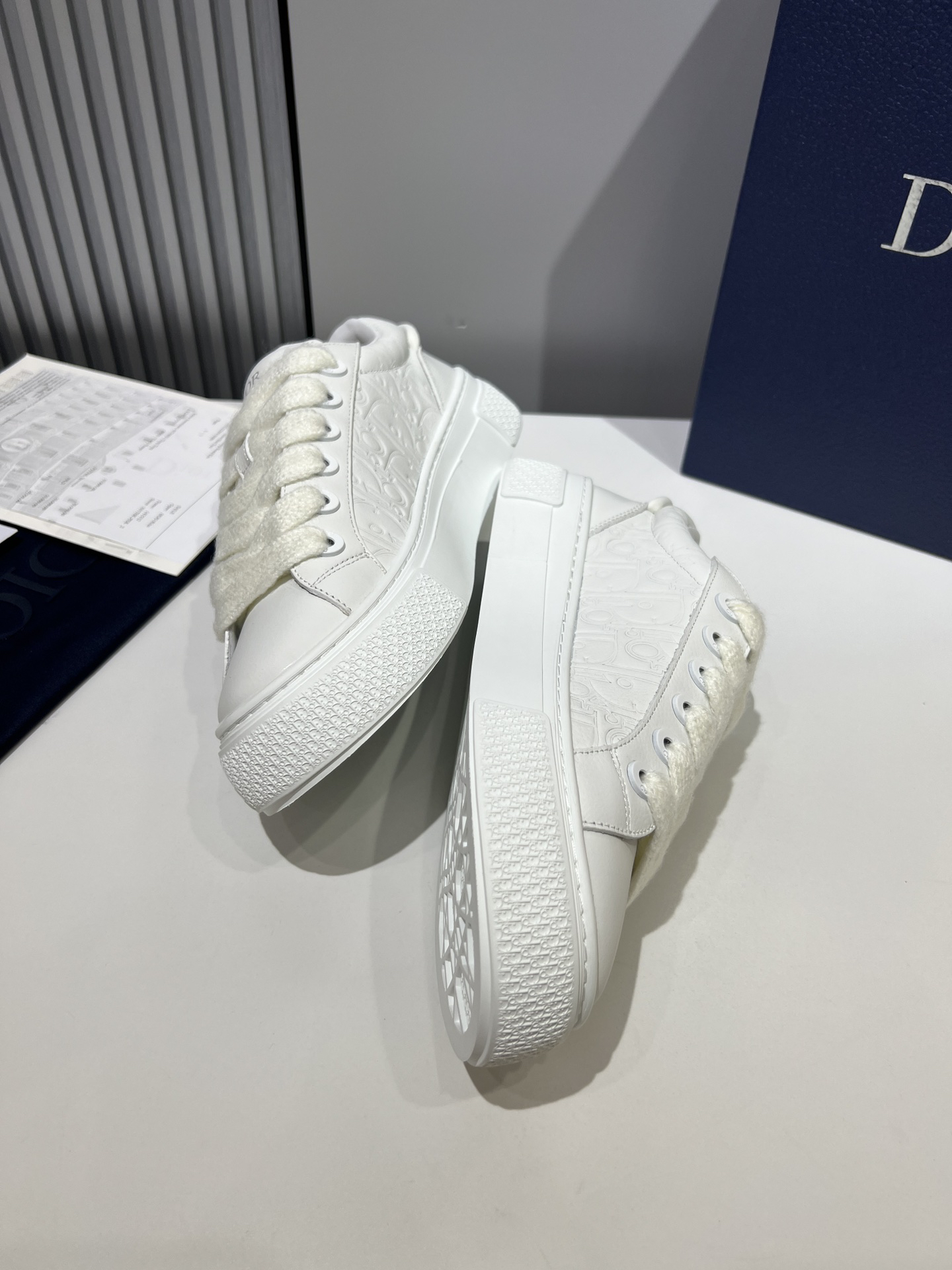 Dior B33 Gravity Sneakers White