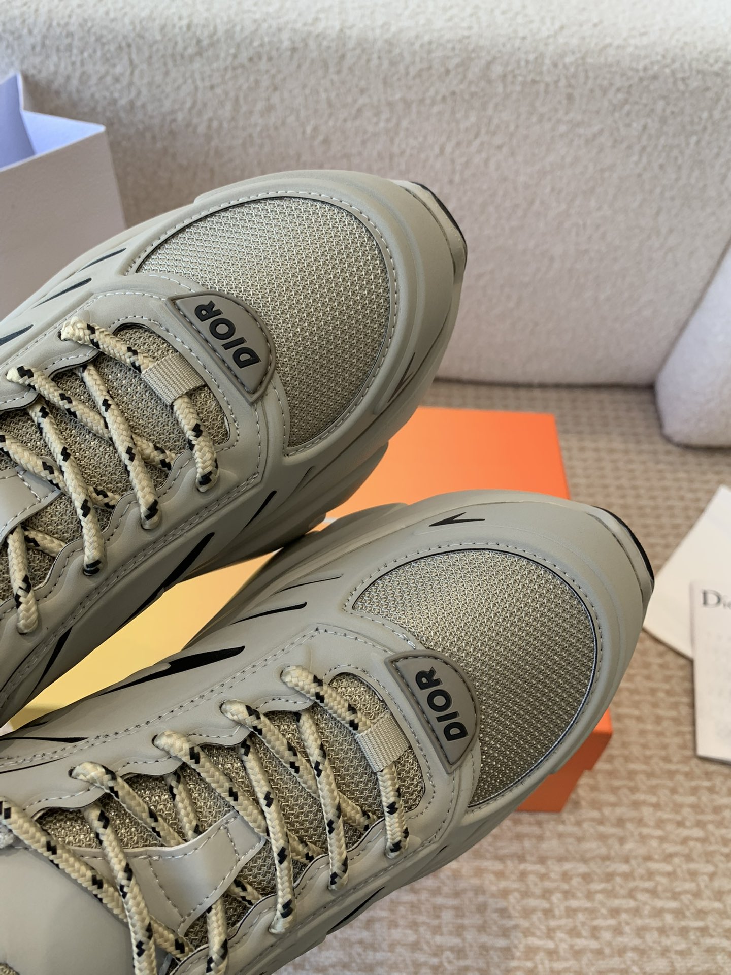 Dior B44 Blade Runner Sneakers Beige
