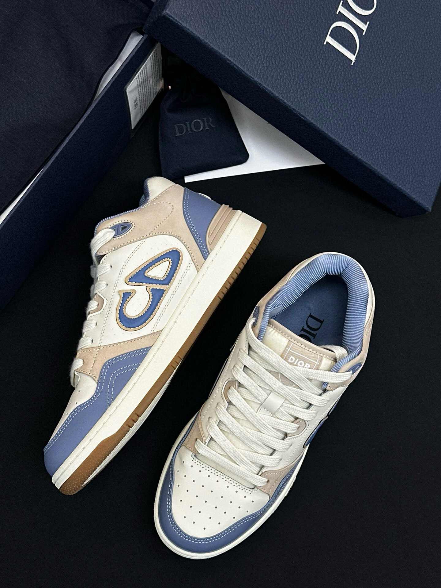 Dior B57 Low-Top Sneakers Blue