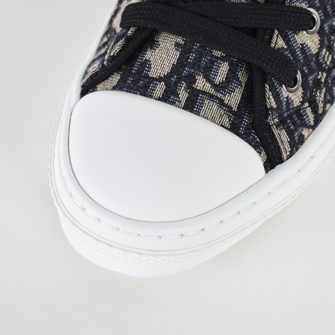 Dior B23 Oblique High-Top Sneakers Navy