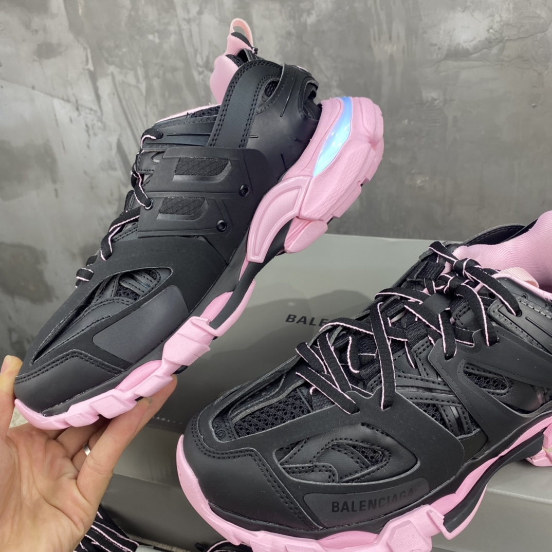 Balenciaga Track LED Sneaker Black Pink