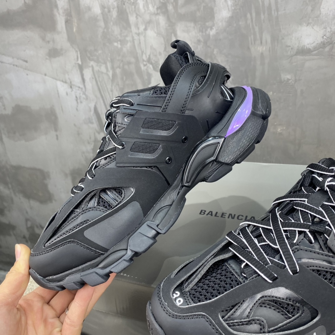 Balenciaga Track LED Trainer Black