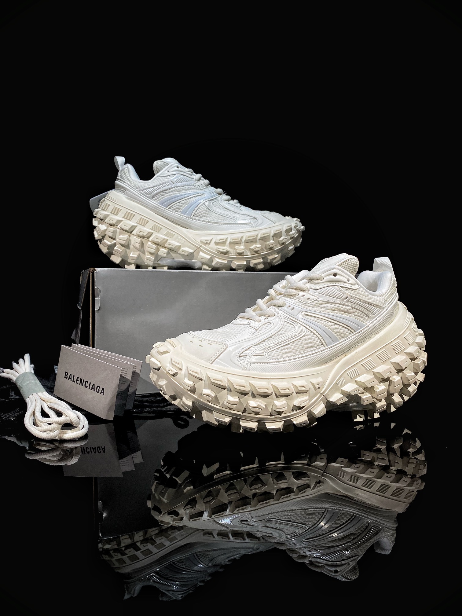 Balenciaga Track Trainer Sneakers White