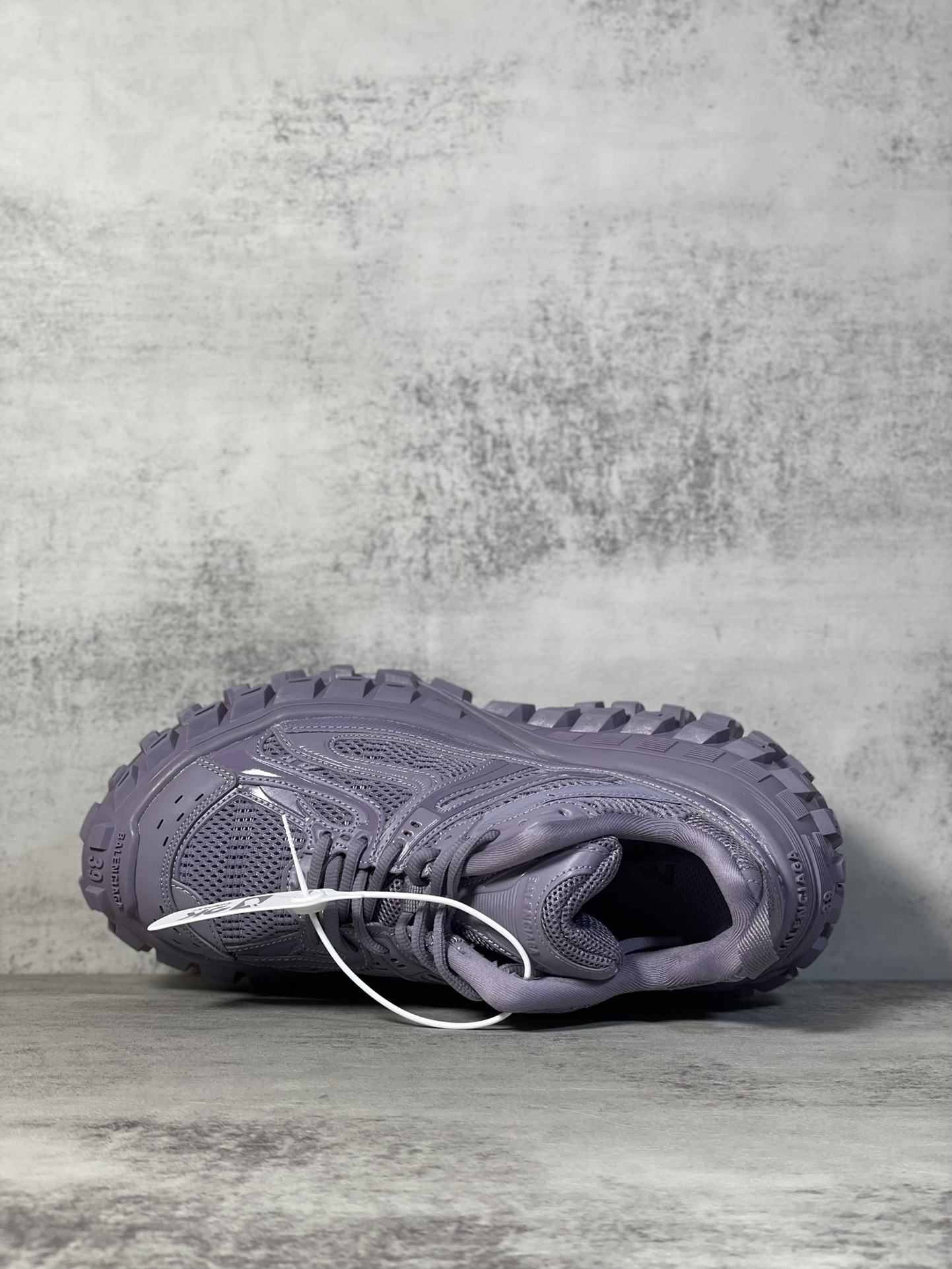Balenciaga Defender Platform Sneakers Purple