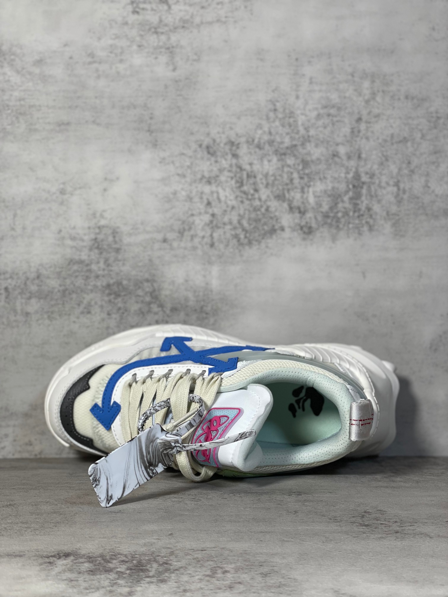 Off-White ODSY-1000 Chunky Sneakers White/Blue
