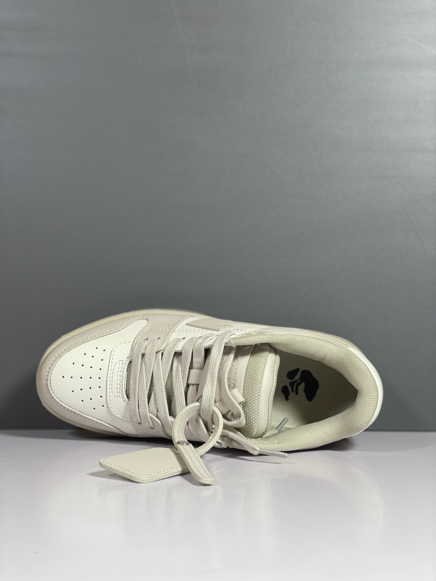 Off-White Out Of Office Low Sneakers Beige