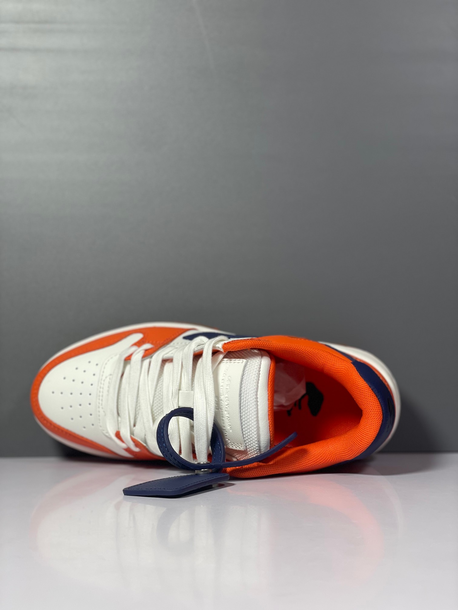 Off-White Out Of Office Low Top Sneakers White/Orange/Navy