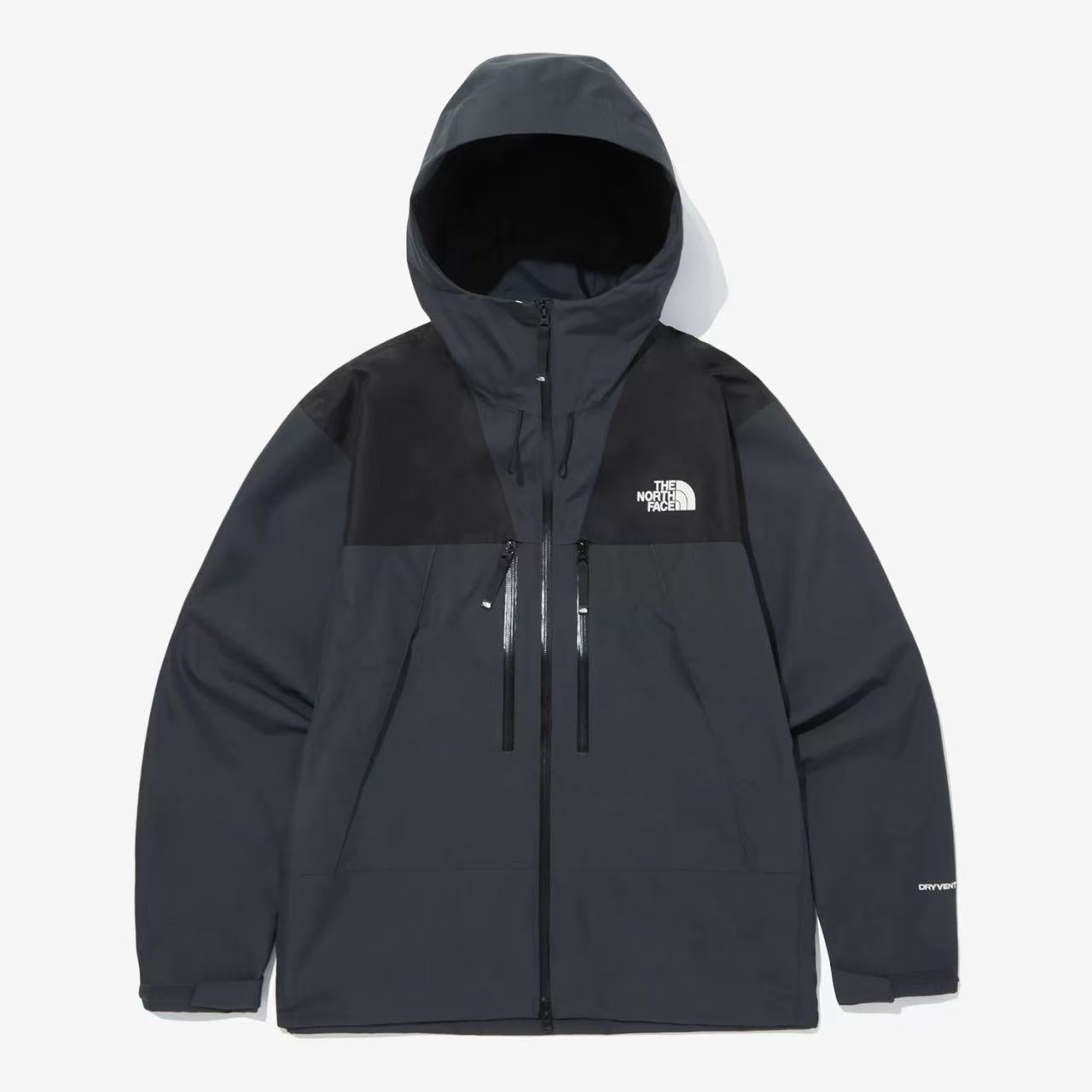 The North Face Hooded Jacket Khaki/Black