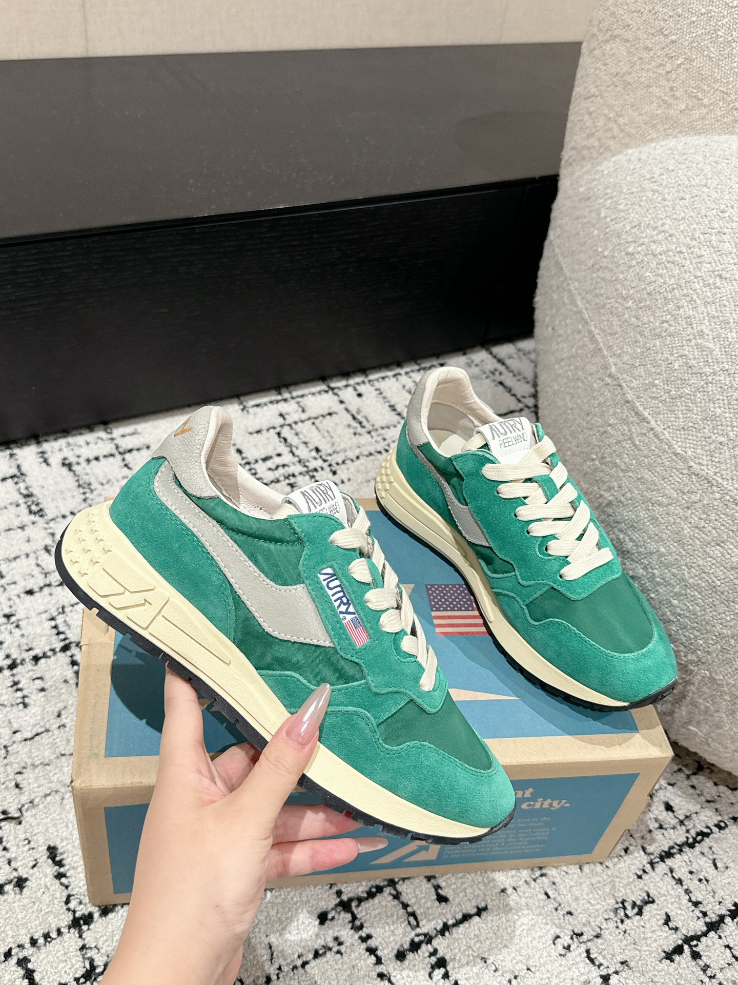 Autry Reelwind Retro Runners Green