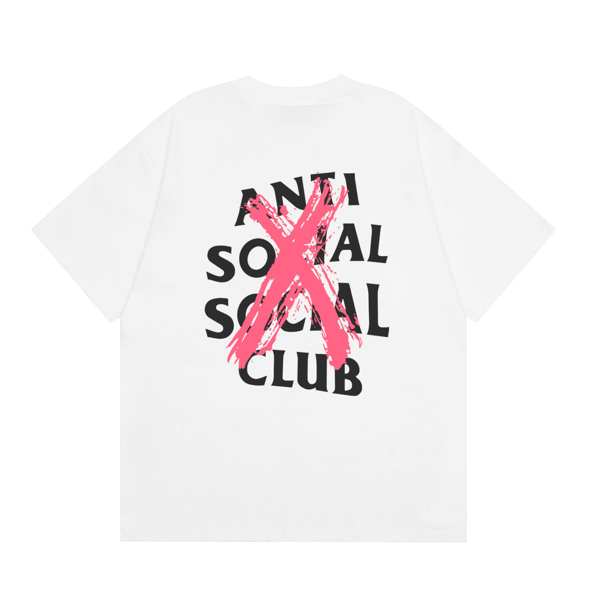 Anti Social Social Club X Print Tee Multicolor