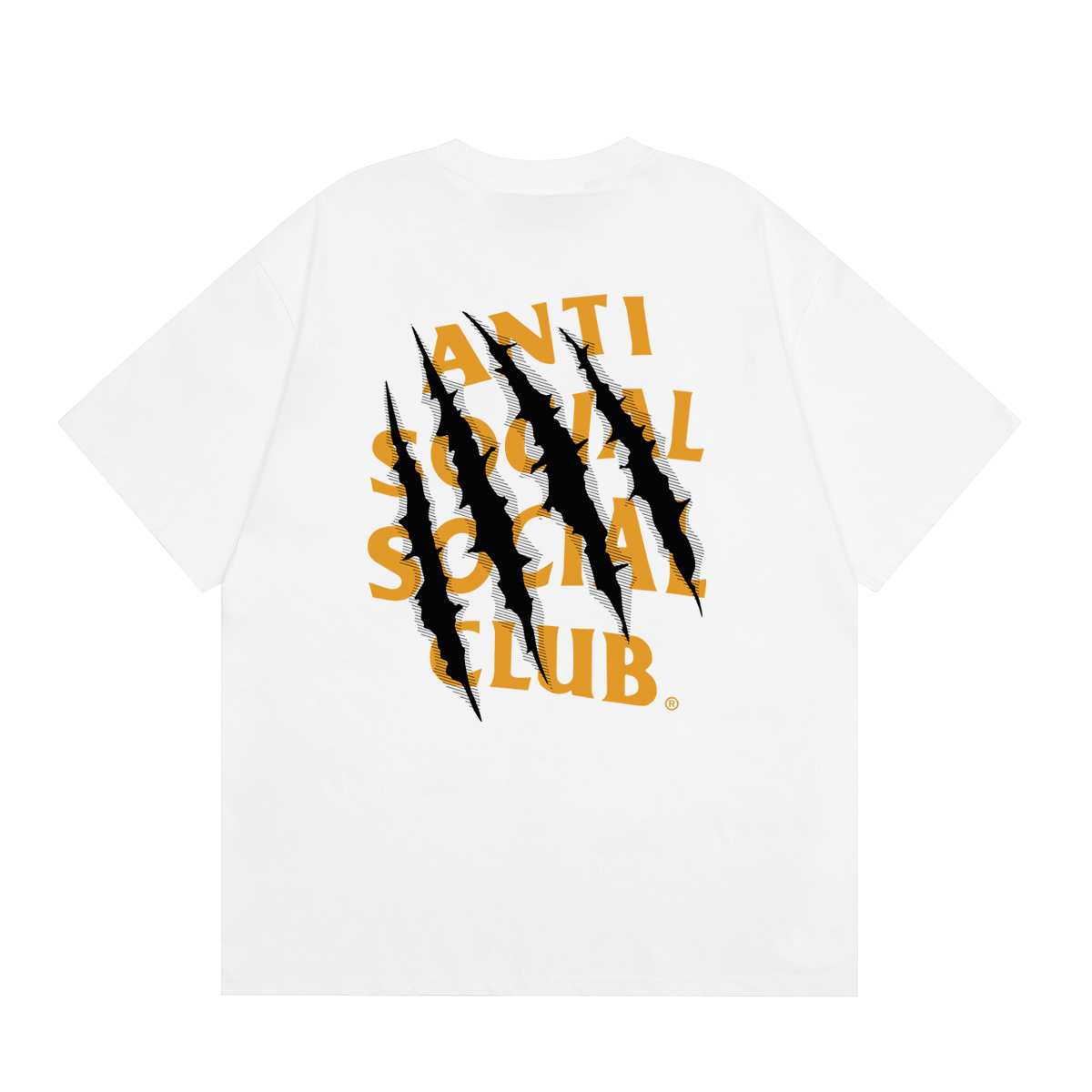 Anti Social Social Club Claw Print Tee Multicolor
