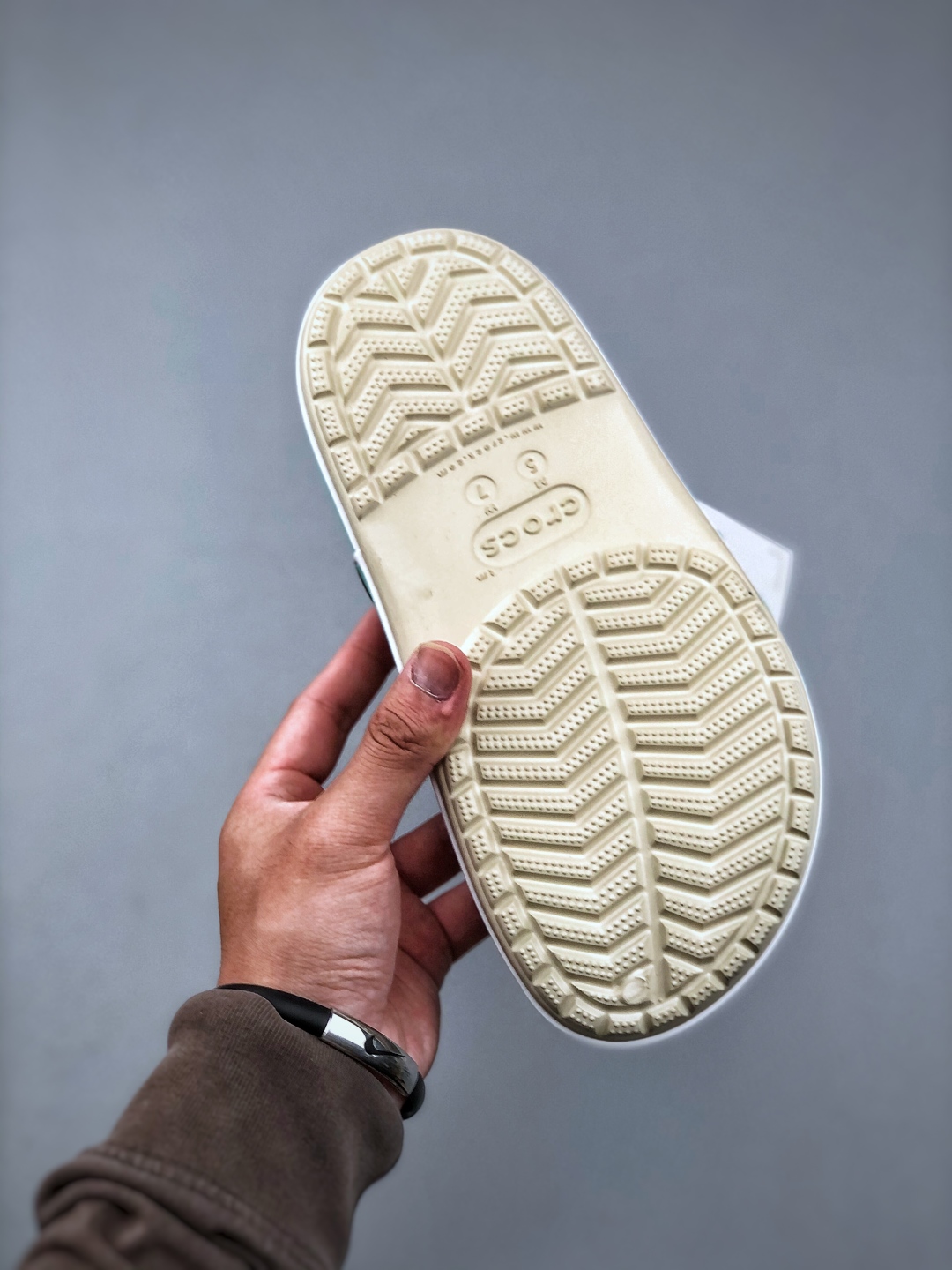 Crocs Classic Platform Clog Sandals Beige