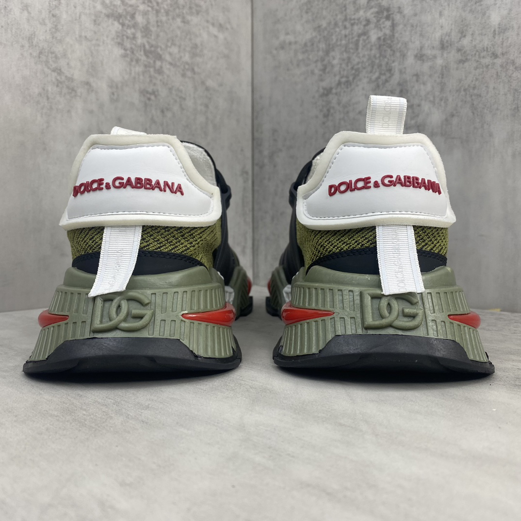 Dolce & Gabbana DG Chunky Dad Sneakers Green