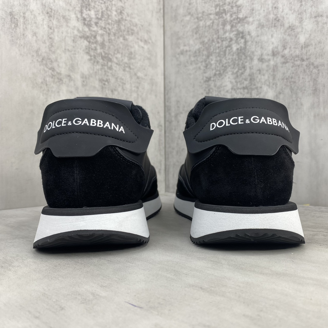 Dolce & Gabbana DG Logo Dad Sneakers Black/White