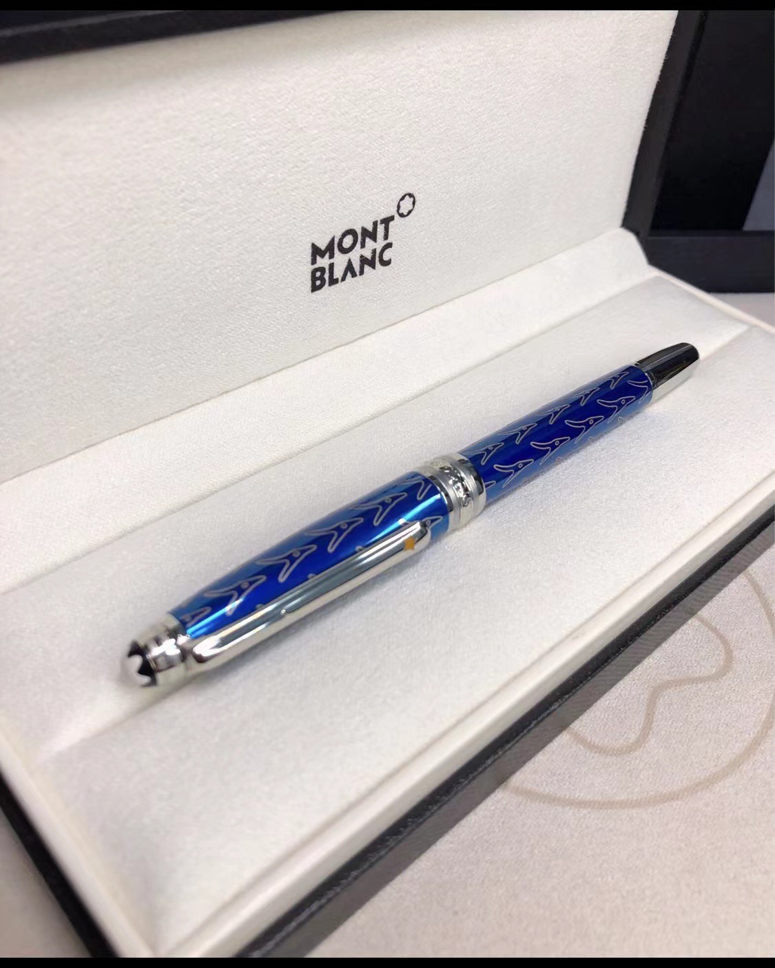 Montblanc Meisterstuck 163 Ballpoint Pen Blue