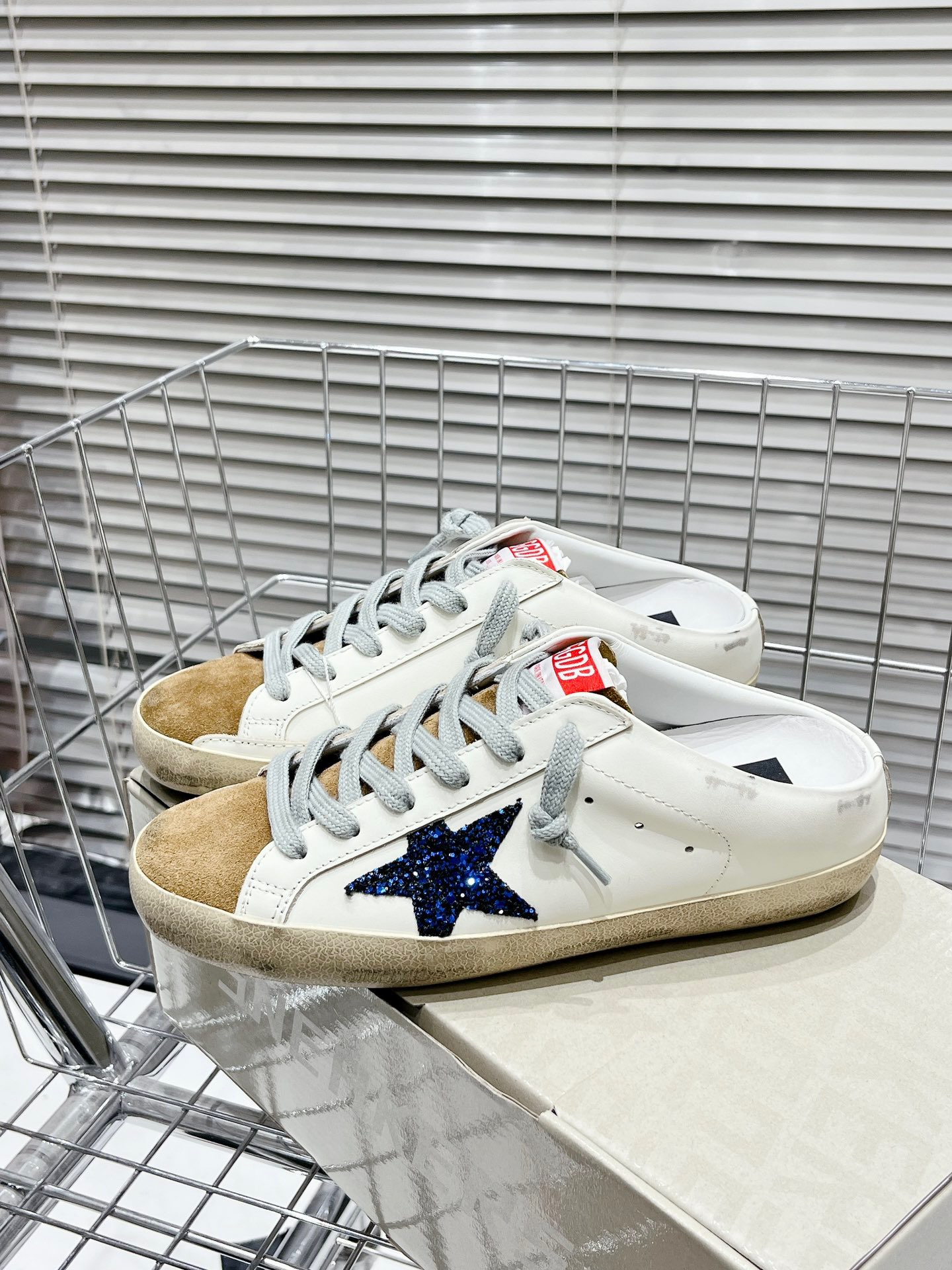 Golden Goose Superstar Sabot Sneakers White